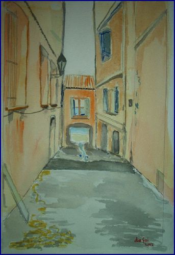 aquarelle 30X40 - 50€
